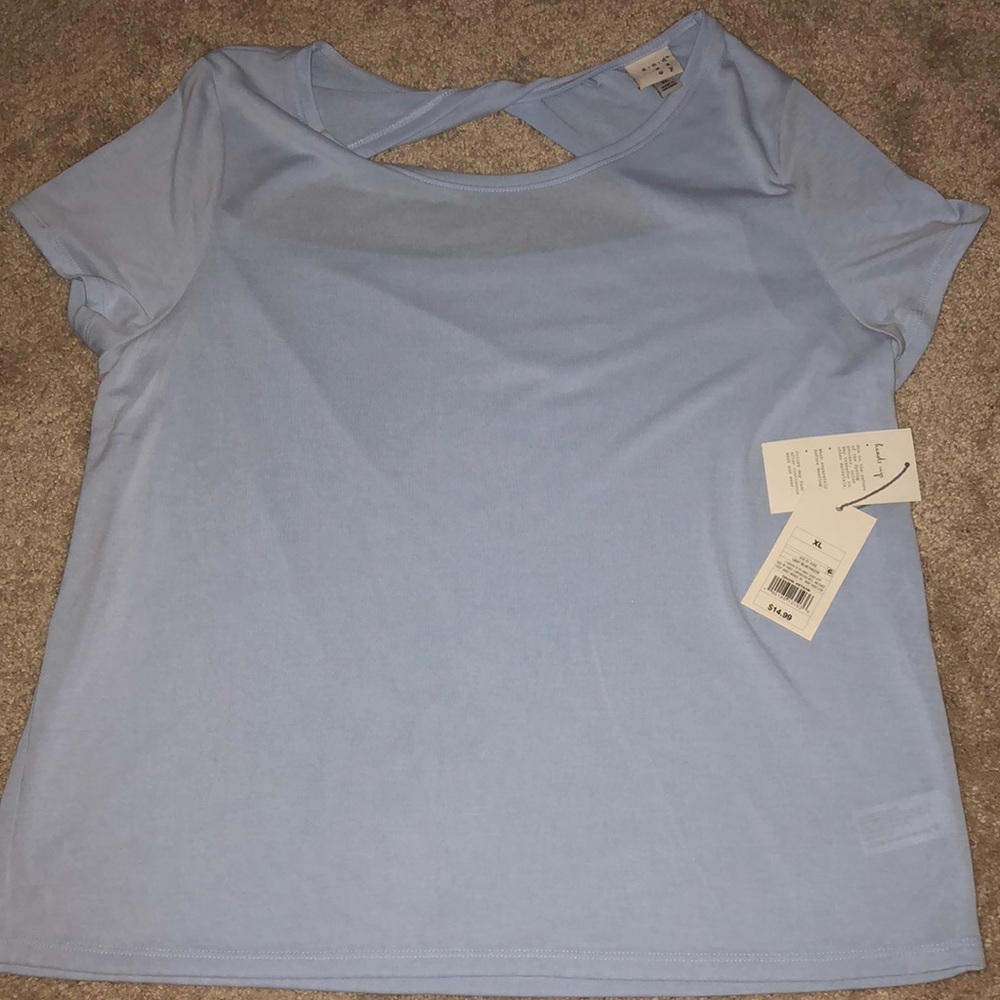 Open Back Tee